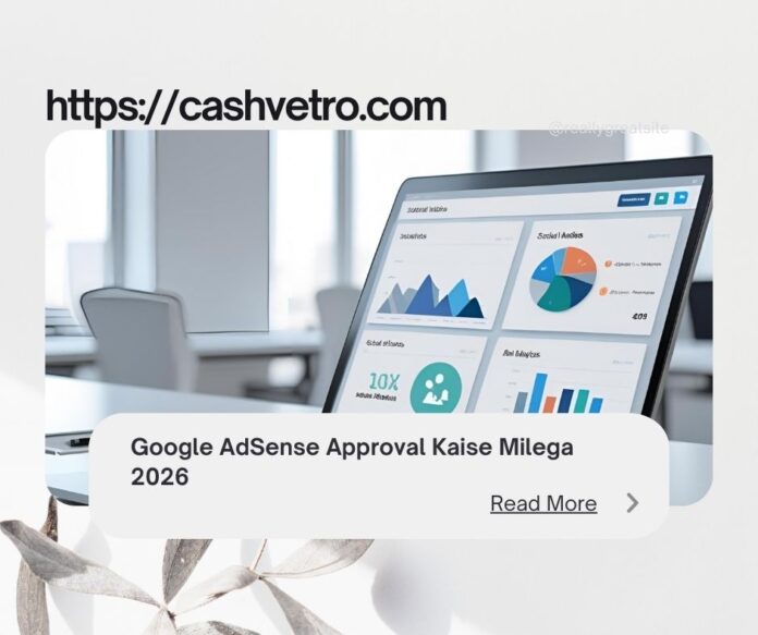 Google AdSense Approval Kaise Milega 2026